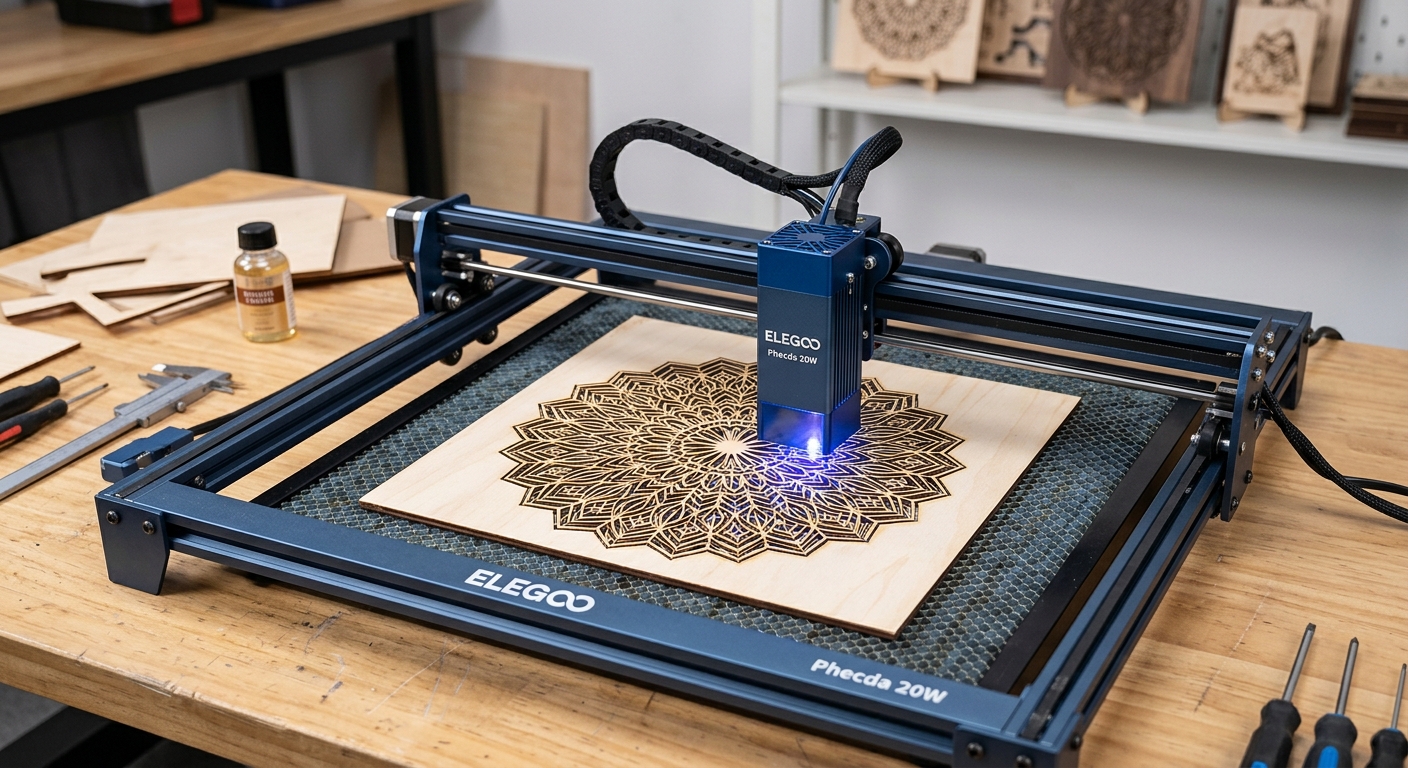 LA DECOUPE ET LA GRAVURE SUR UNE DECOUPEUSE LASER